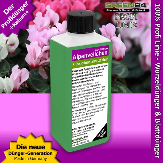 Alpenveilchen-Dünger