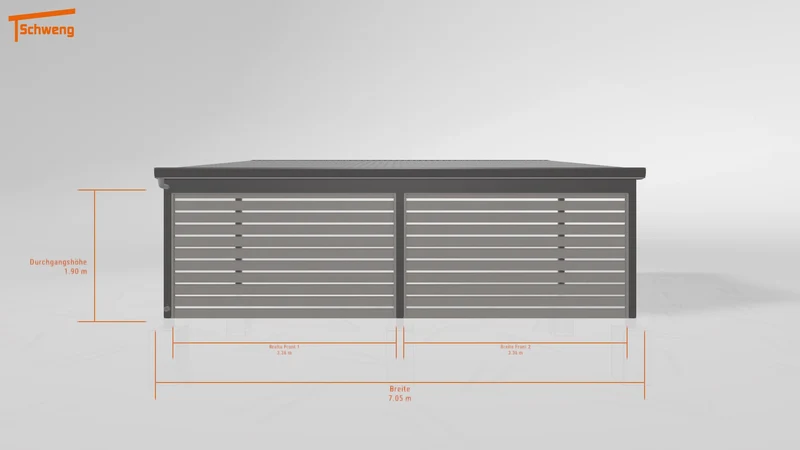 #DE Schweng Pultdachcarport S400 (ID zbwz8m) #MTG