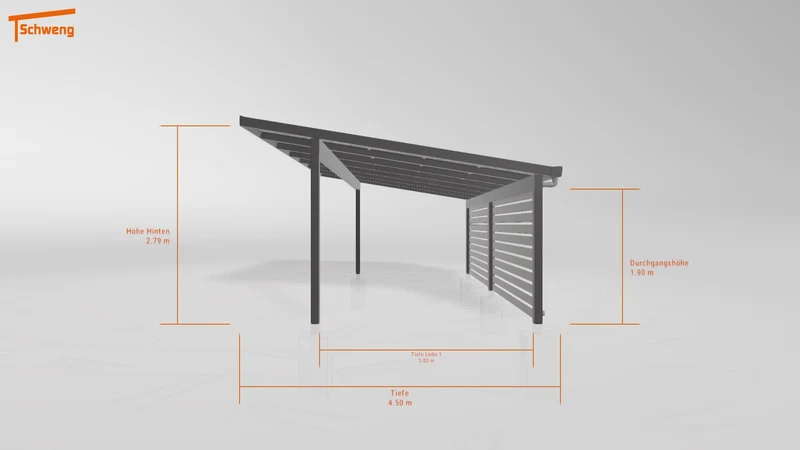 #DE Schweng Pultdachcarport S400 (ID zbwz8m) #MTG