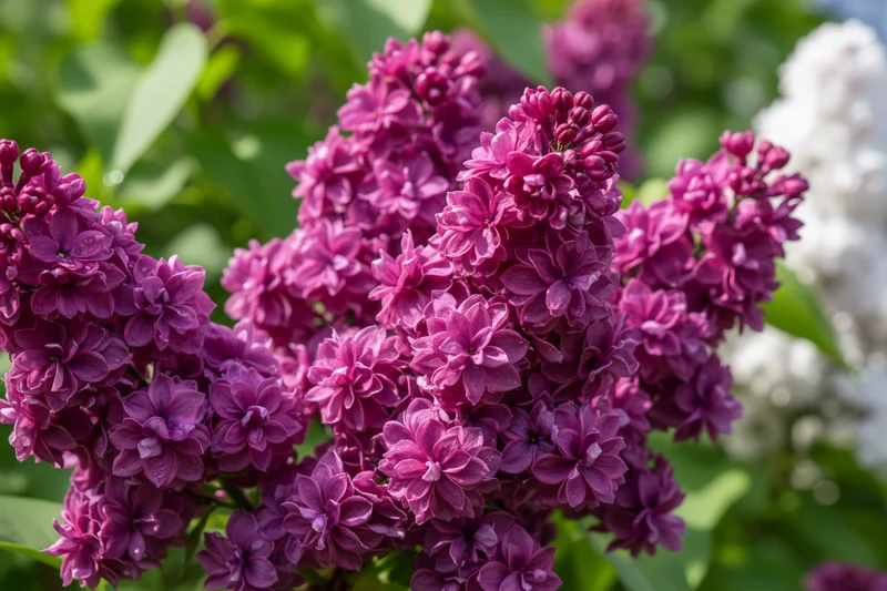 Edelflieder 'Charles Joly' / Syringa vulgaris 'Charles Joly'