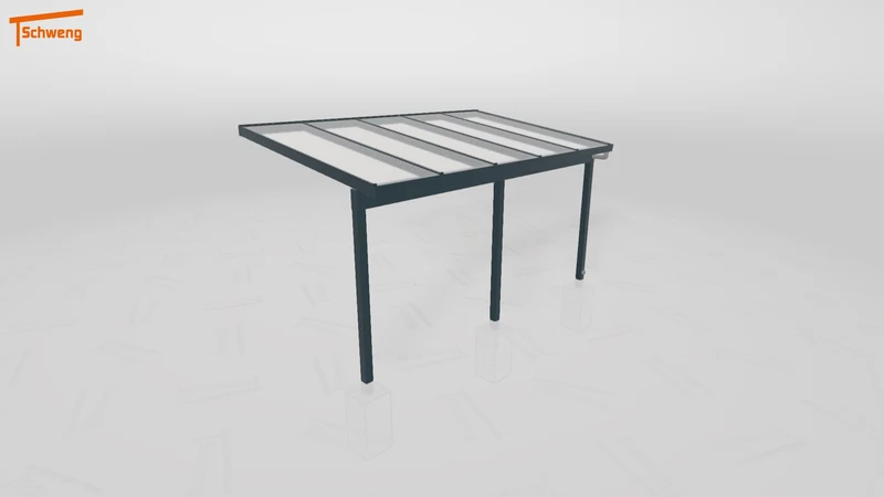 #DE Schweng Pultdachcarport S350 (ID mj2g45)