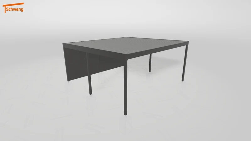 #DE Schweng Flachdachcarport C600 (ID zbwpm5) #MTG