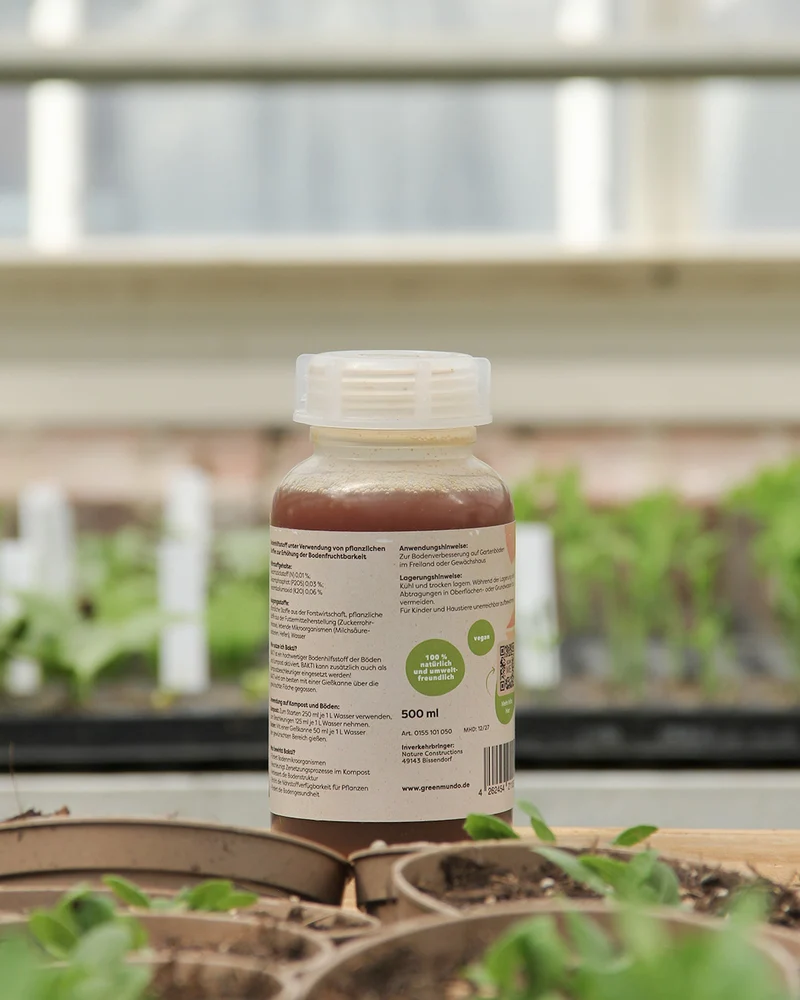 Green Mundo | 'Bakti' Kompost - und Bodenaktivator 500 ml