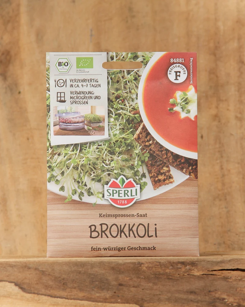 Sperli's | Bio Keimsprossen Saatgut 'Brokkoli'