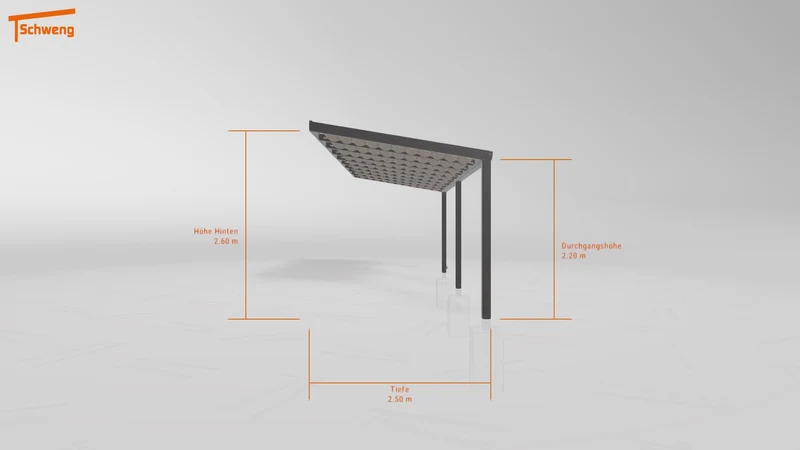 #DE Schweng Terrassenüberdachung S350 (ID pbpyk7)
