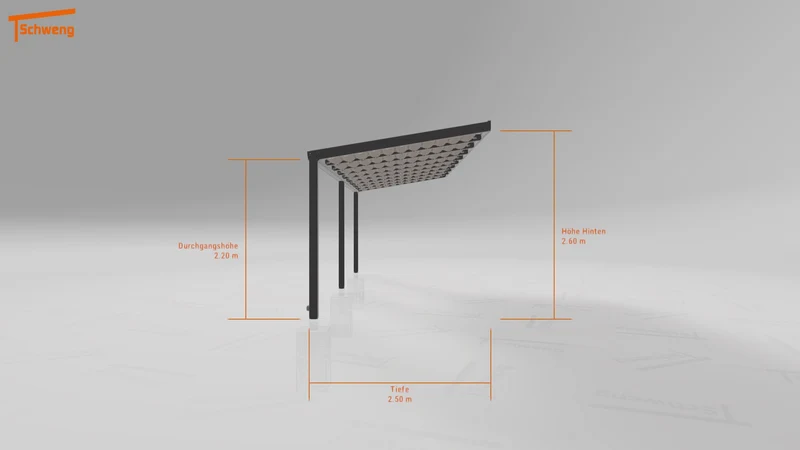 #DE Schweng Terrassenüberdachung S350 (ID pbpyk7)