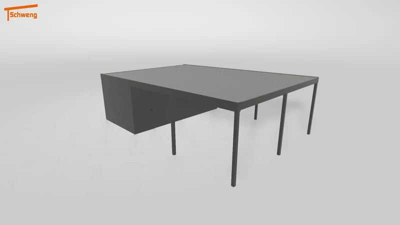 #DE Schweng Flachdachcarport C600 (ID x782m9) #MTG