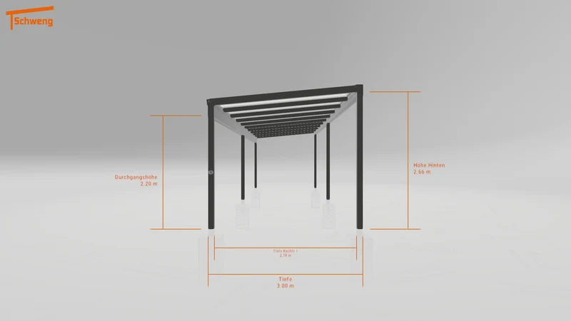 #DE Schweng Terrassenüberdachung S350 (ID 9wvkm3)