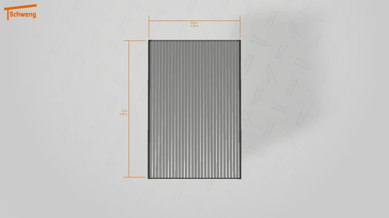 #DE Schweng Flachdachcarport C600 (ID 2q8wrd) #MTG
