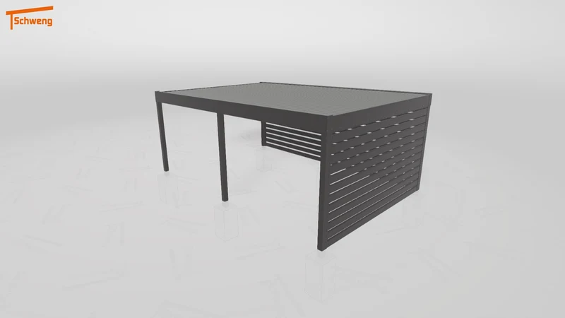 #DE Schweng Flachdachcarport C600 (ID jj8vwn) #MTG