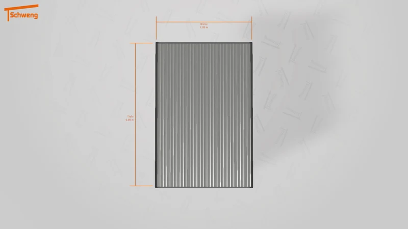 #DE Schweng Flachdachcarport C600 (ID jj8vwn) #MTG