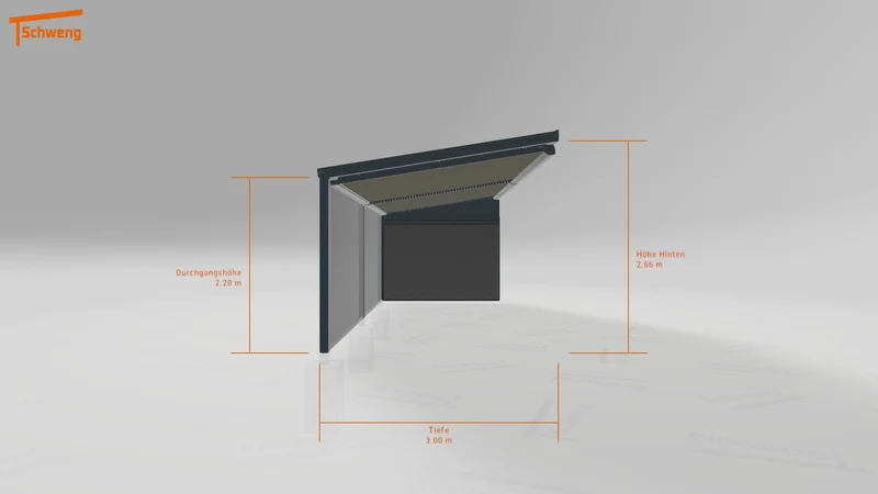 #DE Schweng Terrassenüberdachung S350 (ID rjn7jd)
