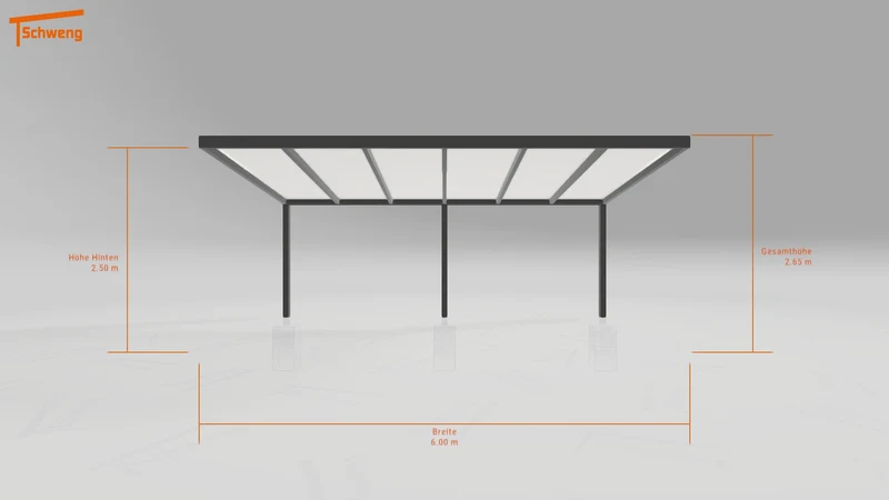 #DE Schweng Terrassenüberdachung S350 (ID zbwpvz)