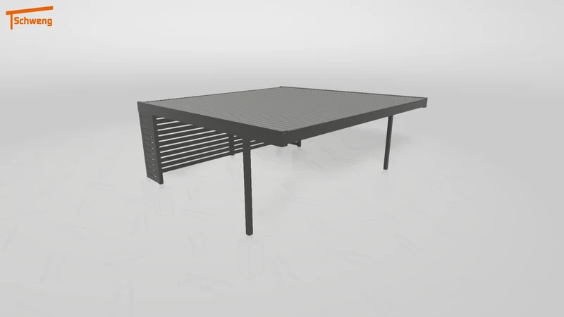 #DE Schweng Flachdachcarport C600+ (ID dvnj23) #MTG