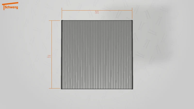#DE Schweng Flachdachcarport C600 (ID 5mzbxv) #MTG