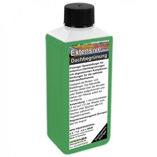 Dachbegrünungs-Dünger extensiv