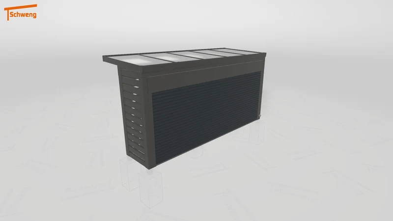 #DE Schweng Pultdachcarport S400 (ID 77bvvv) #MTG