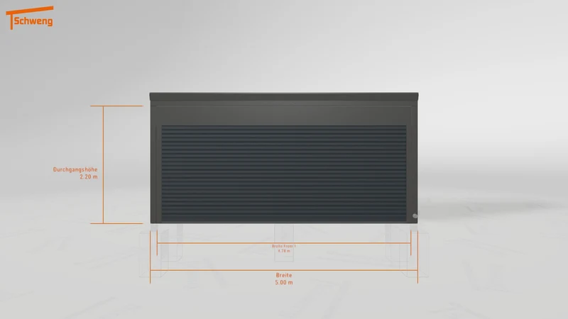 #DE Schweng Pultdachcarport S400 (ID 77bvvv) #MTG