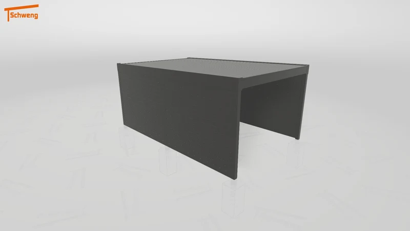 #DE Schweng Flachdachcarport C600 (ID ygjbxk) #MTG