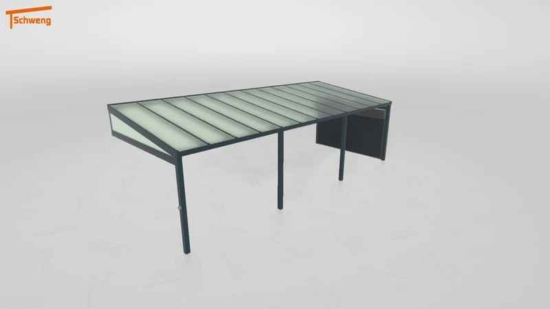 #DE Schweng Pultdachcarport S350 (ID 42wm4y) #MTG