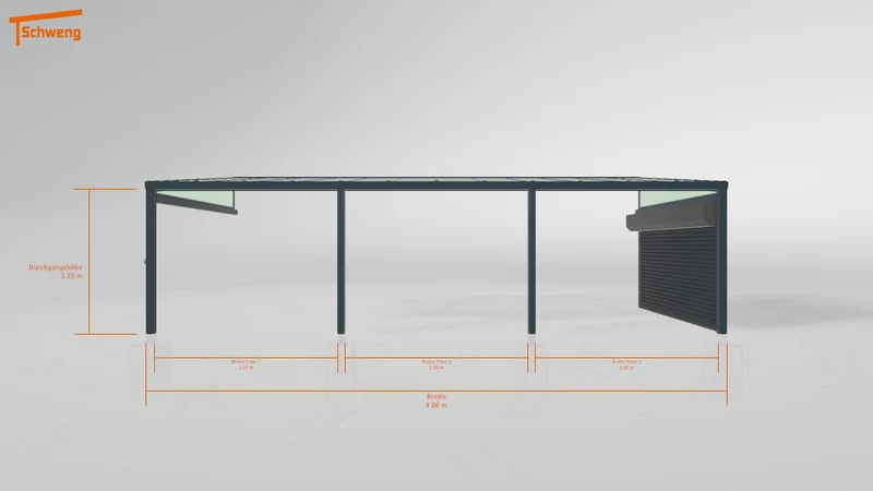 #DE Schweng Pultdachcarport S350 (ID 42wm4y) #MTG