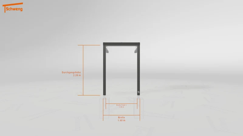 #DE Schweng Terrassenüberdachung S350 (ID n5mr25)