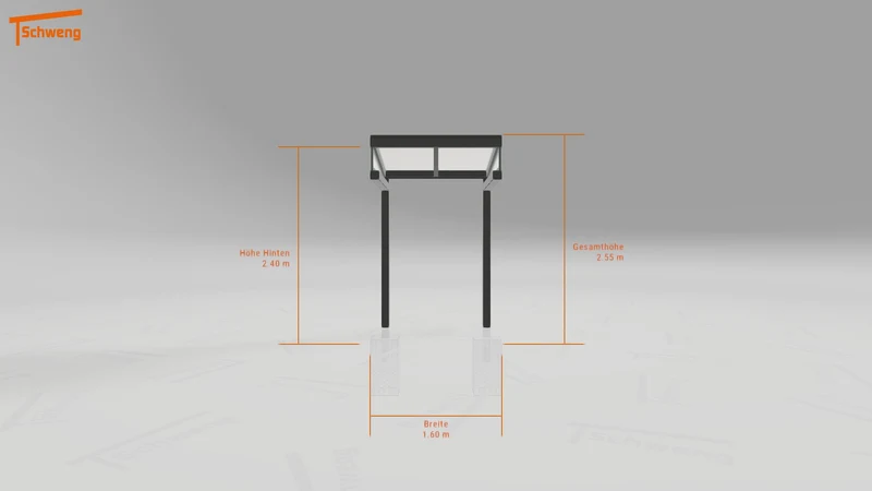 #DE Schweng Terrassenüberdachung S350 (ID n5mr25)