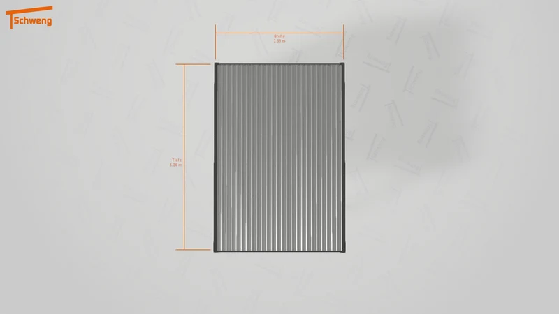 #DE Schweng Flachdachcarport C600 (ID pbpwkk) #MTG