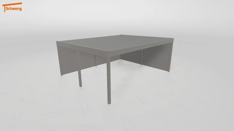 #DE Schweng Flachdachcarport C600+ (ID mj2xb8) #MTG