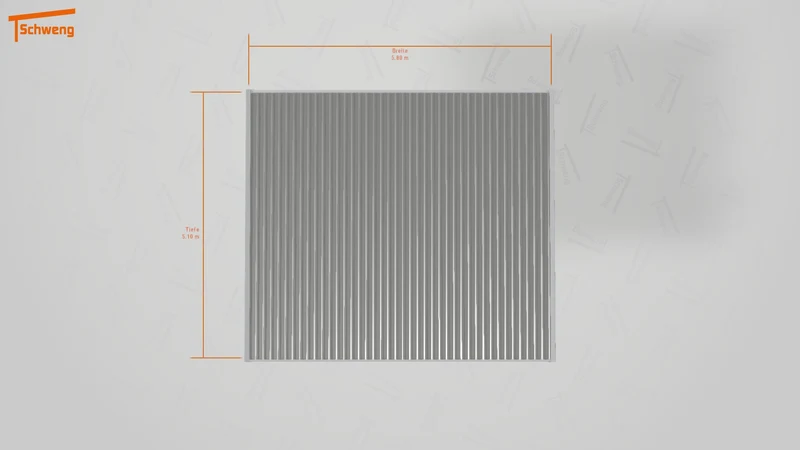 #DE Schweng Flachdachcarport C600+ (ID 5mzvkw) #MTG