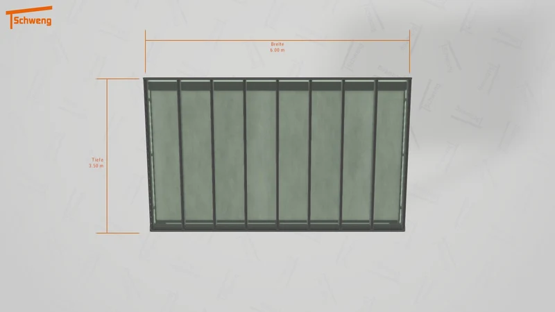 #DE Schweng Terrassenüberdachung S400 (ID 85pn2j)
