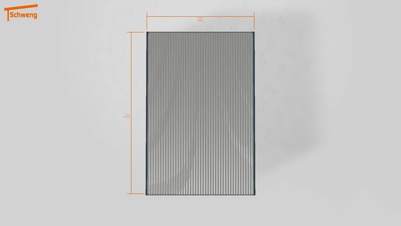 #DE Schweng Flachdachcarport C600+ (ID 33jzpq)