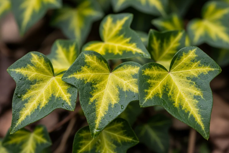 Gelbbunter Efeu 'Goldheart' / Hedera helix 'Goldheart'