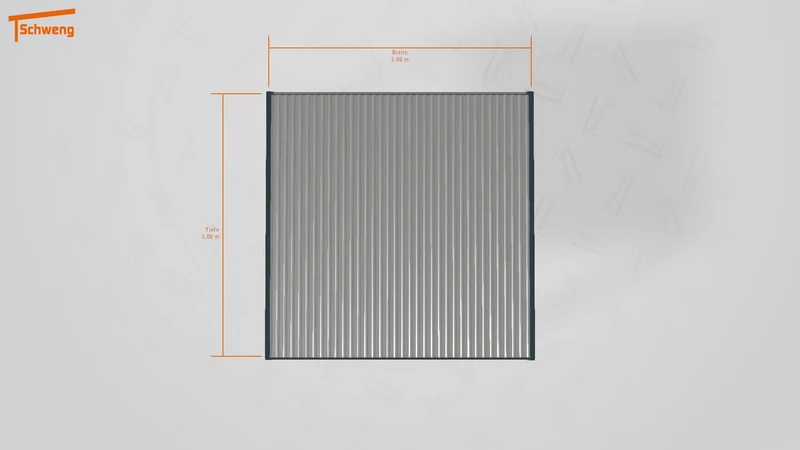 #DE Schweng Flachdachcarport C600 (ID 2q8y7y) #MTG