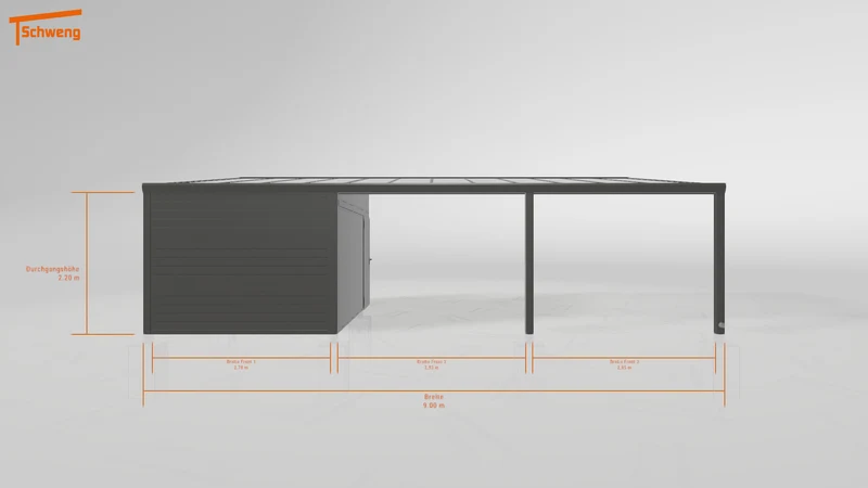#DE Schweng Pultdachcarport S400 (ID dvn4gn) #MTG