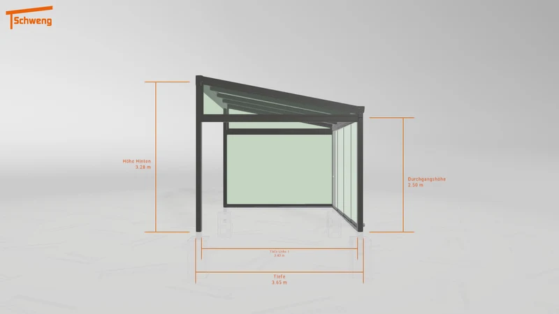 #DE Schweng Terrassenüberdachung S400 (ID rjn8bk)
