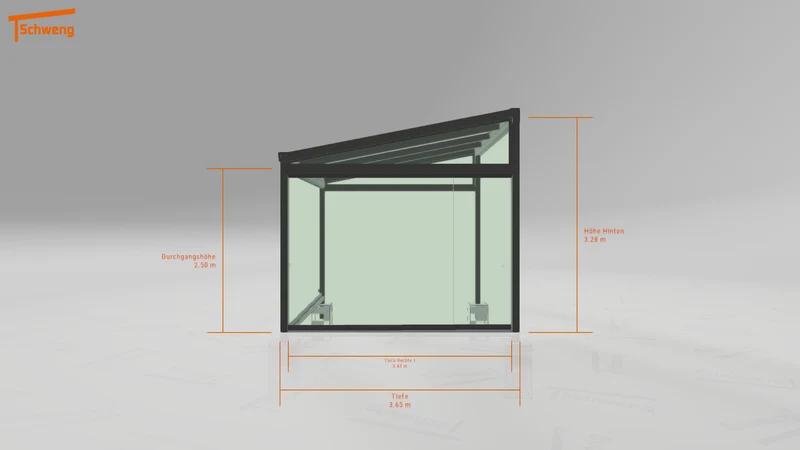 #DE Schweng Terrassenüberdachung S400 (ID rjn8bk)