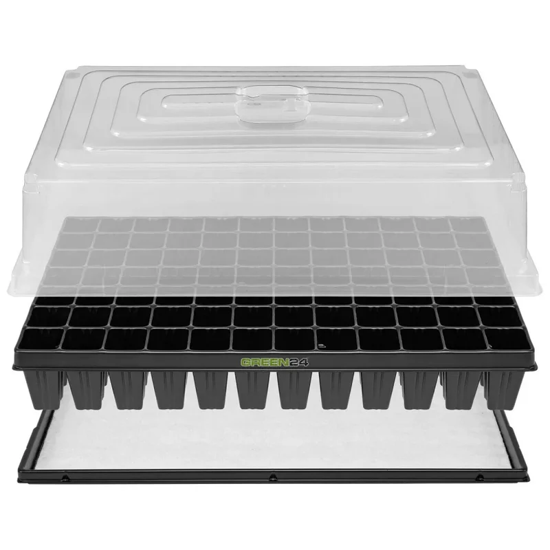 Hydroponik 1284 XXL – 84 Zellen mit hoher Haube