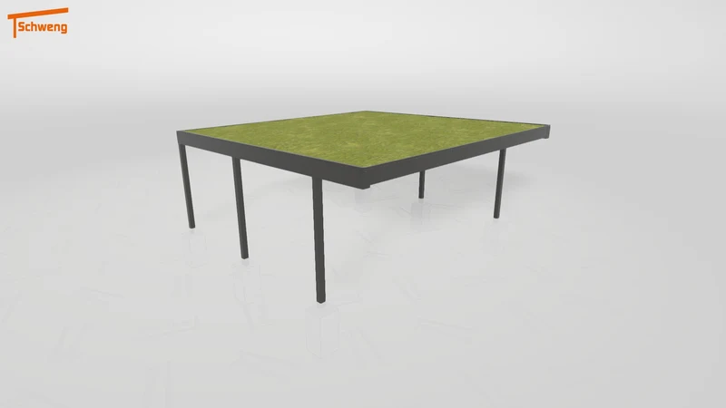 #DE Schweng Flachdachcarport C600+ (ID rjnmgd) #MTG