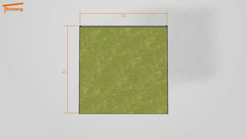 #DE Schweng Flachdachcarport C600+ (ID rjnmgd) #MTG