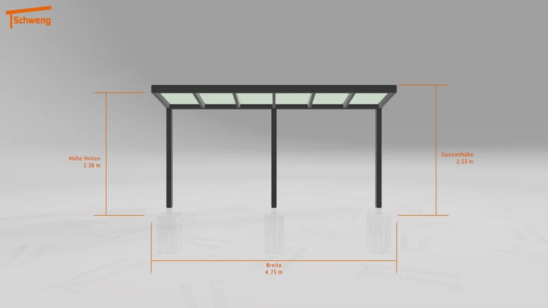 #DE Schweng Terrassenüberdachung S350 (ID rjnm7n)
