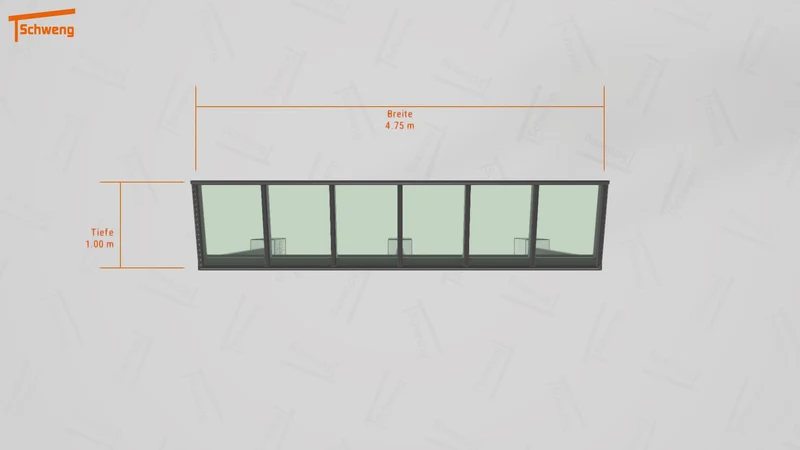 #DE Schweng Terrassenüberdachung S350 (ID rjnm7n)
