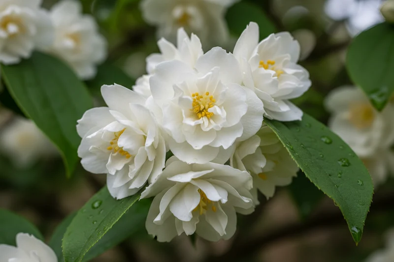 Gartenjasmin 'Schneesturm' / Philadelphus 'Schneesturm'