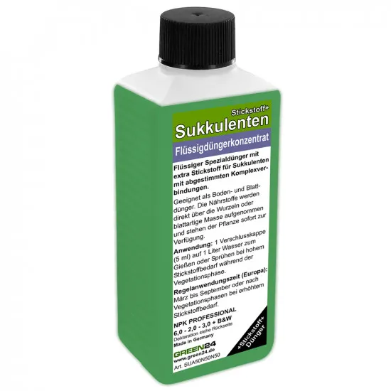 Sukkulenten-Dünger Stickstoff+