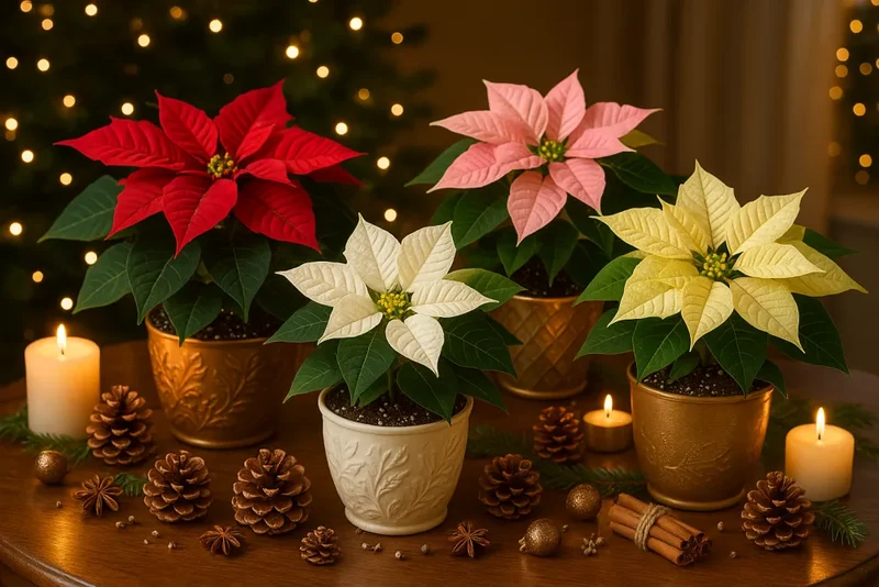 Weihnachtsstern-Erde