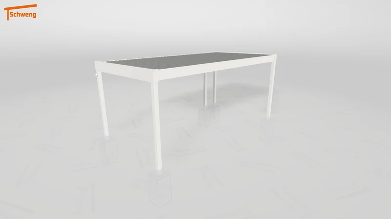 #DE Schweng Flachdachcarport C600 (ID 77bkk7)