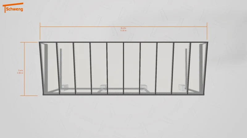 #DE Schweng Terrassenüberdachung S400 (ID 5mzv58)