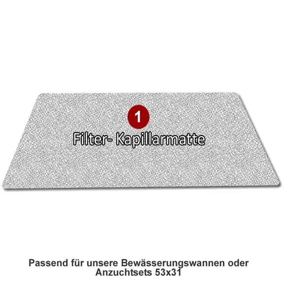 Bewässerungswanne mit Kapillarmatte – G24