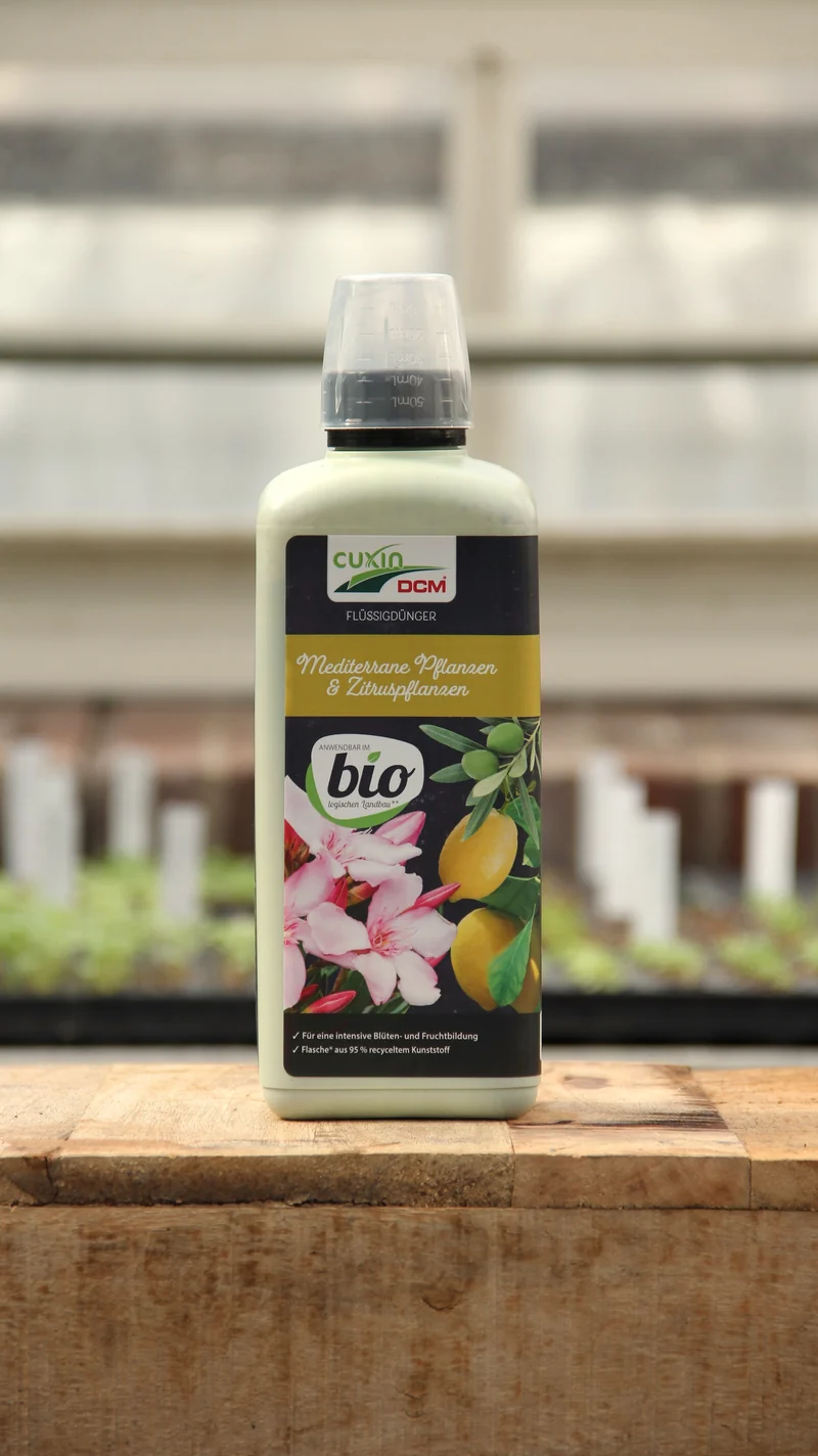 Cuxin | Flüssigdünger Mediterrane Pflanzen & Zitruspflanzen Bio 800 ml