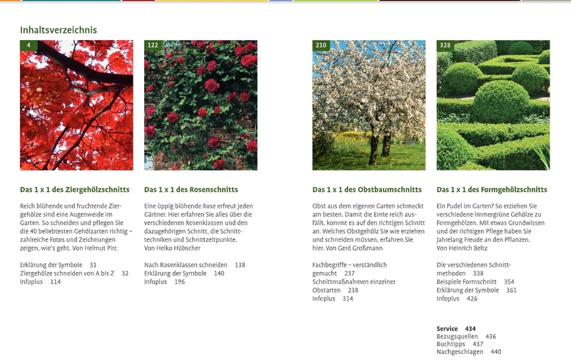 Handbuch Pflanzenschnitt | Alle Schnittmaßnahmen für Gartengehölze